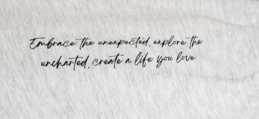 Embrace the Unexpected Luna Blossom Ash Long Sleeve Tee