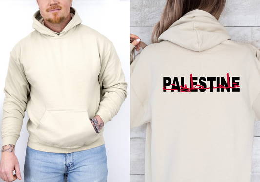 Palestine + Arabic Calligraphy Hoodie