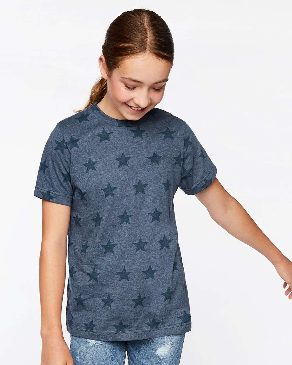 Youth Star Print Tee - OUT OF STOCK