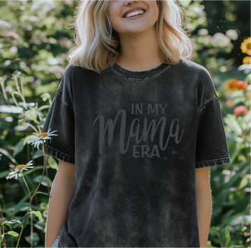 In My Mama Era Mineral Wash Tee