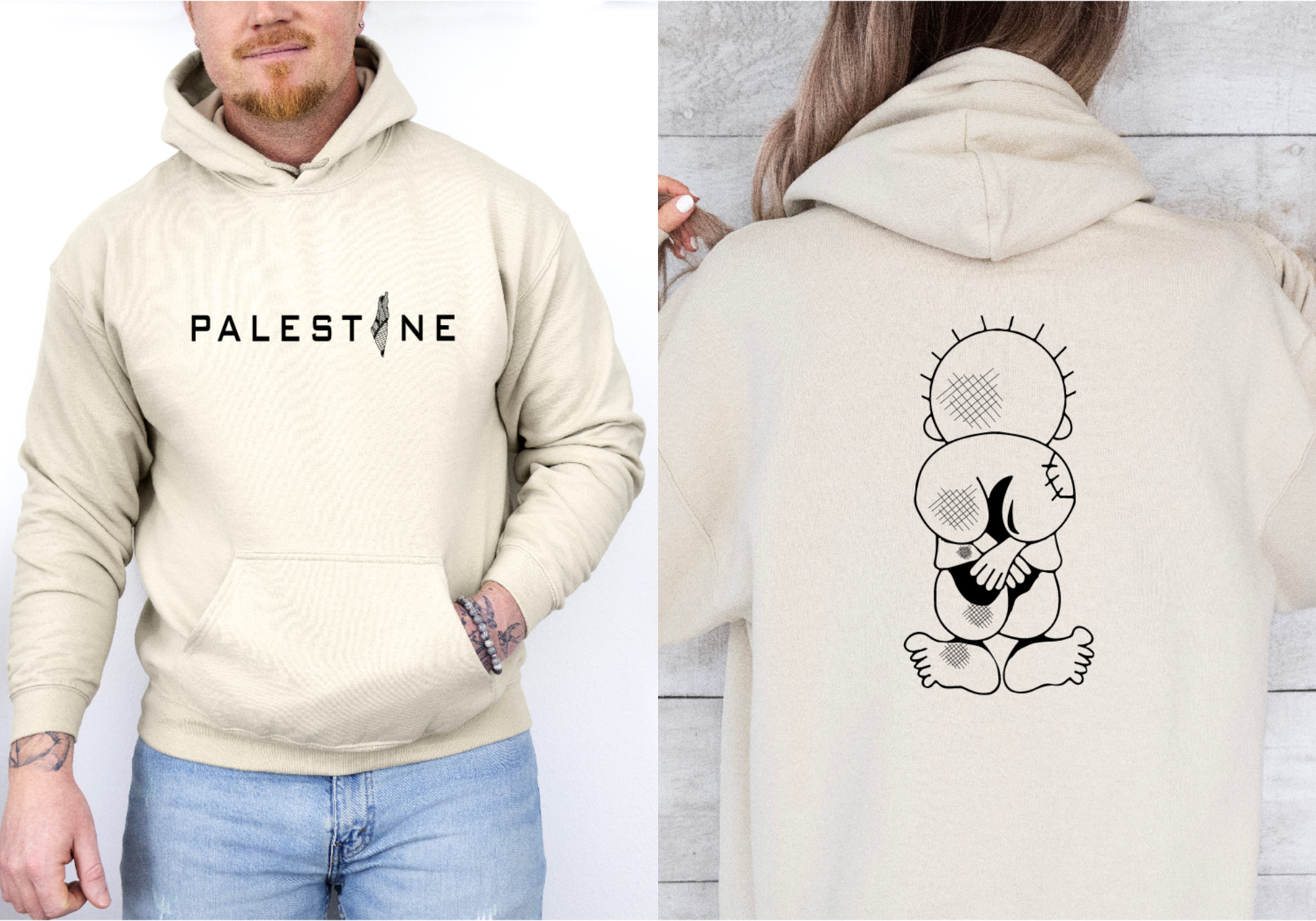 Handala Sand Hoodie