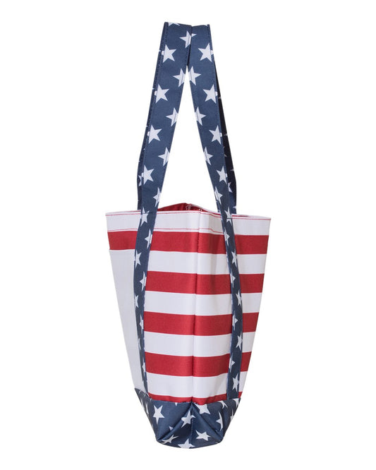 American Flag Red White & Boujee Tote - OUT OF STOCK