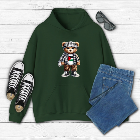 YOUTH Palestine Bear Hoodie