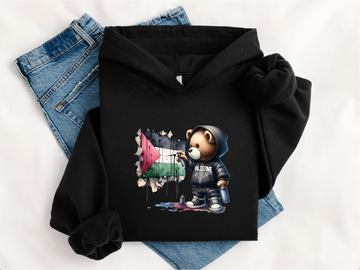 YOUTH Palestine Spray Paint Hoodie