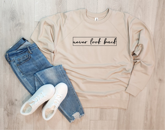Never Look Back Lightweight Crewneck